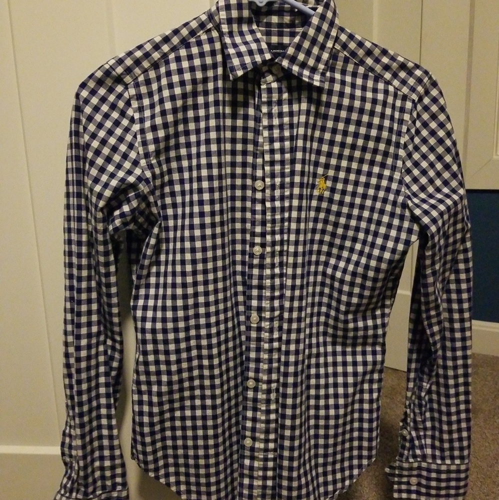 Vintage Ralph Lauren Sports Plaid Fannel